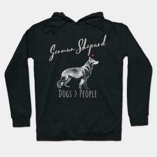 German Shepard - Dogs > People Hoodie